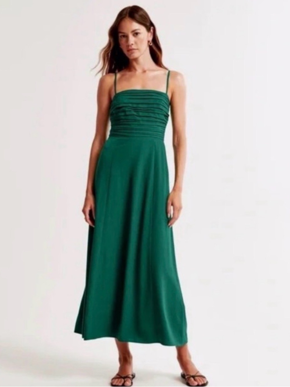 The A&F Emerson Crepe Midi Dress